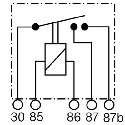RELÉ 12V 2X25A