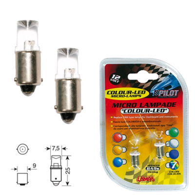 5PZ Lampadina Mini Sfera Dimmerabile LED 230V 6W 550lm 4000K E14