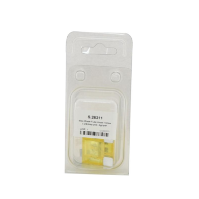 FUSÍVEL FICHA 20A MAXI AMARELO